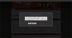 Desktop Screenshot of forum2sexe.com